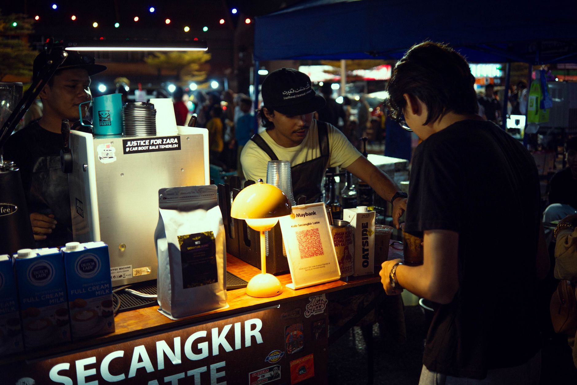 コーヒーフェスティバル会場のようす