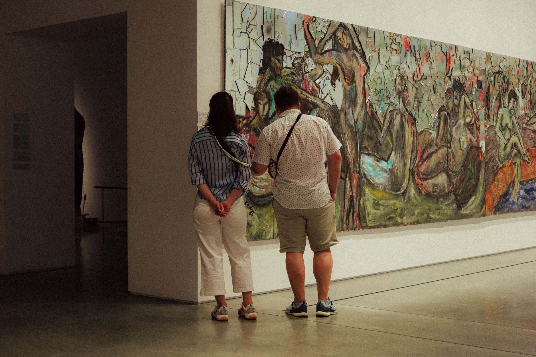 美術館の展示風景