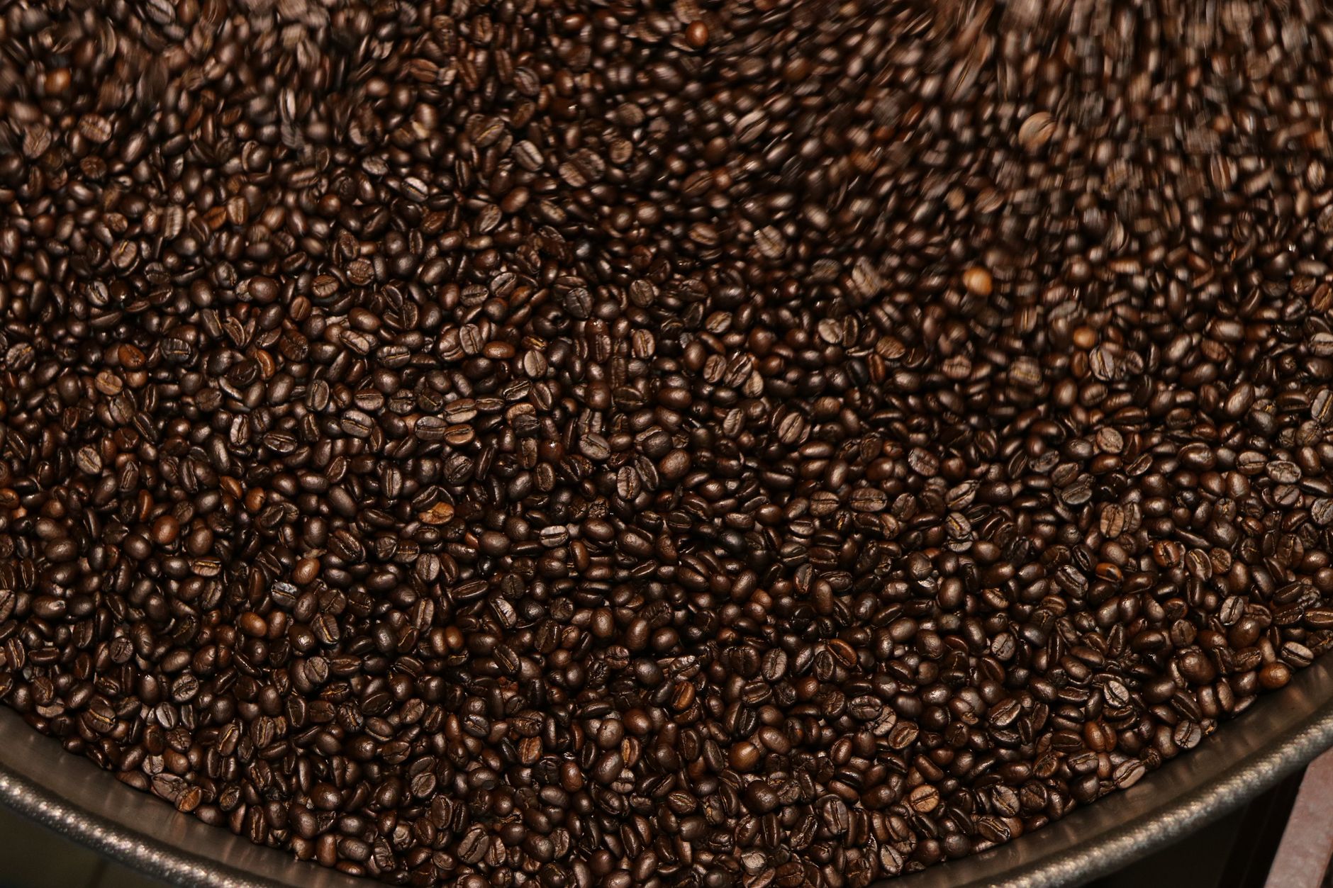 焙煎されたコーヒー豆のイメージ